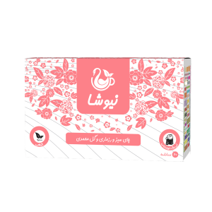 چای سبز و رزماری و گل محمدی (۲۰ عددی)